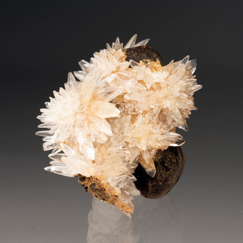 Calcite sur la matrice