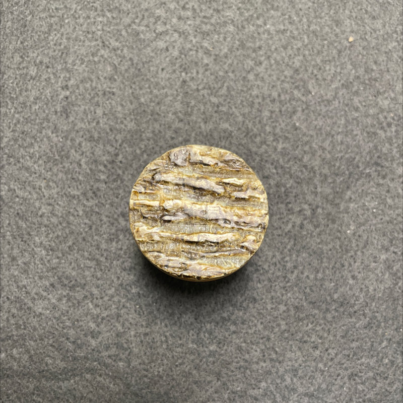 (Paquet de 5) Poignée conique 1-1 / 4 po Oyster Shell