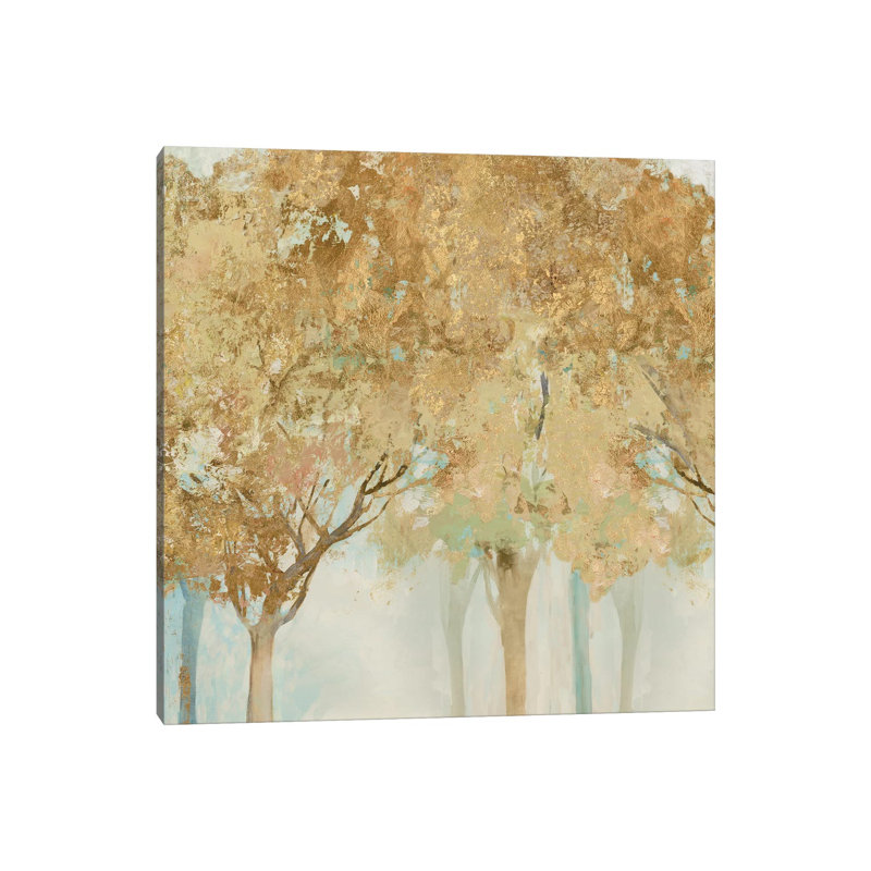 Walk Along III by Allison Pearce - Wrapped Canvas Painting, 66.04 cm H x 66.04 cm W x 1.91 cm D