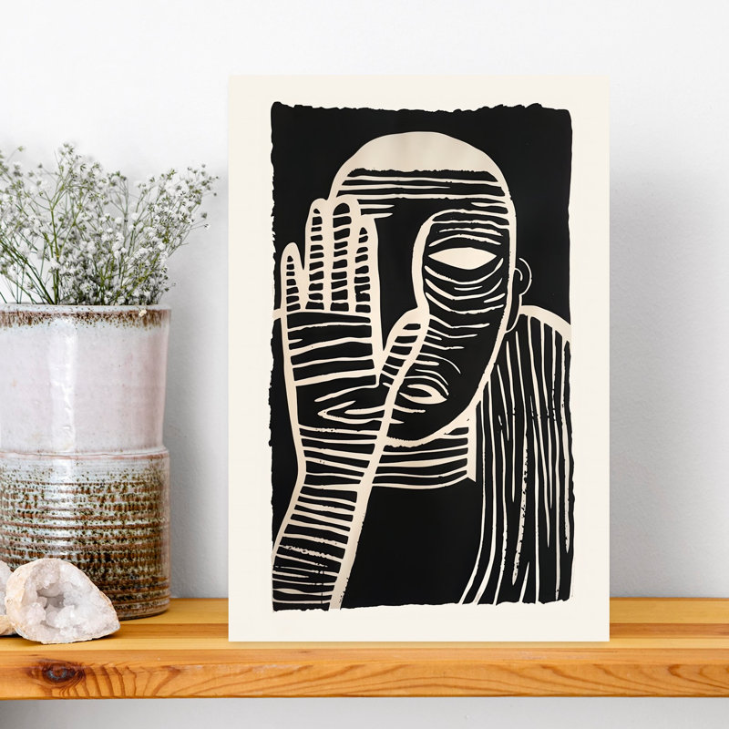 Whispering Man by Andreas Magnusson - Wrapped Canvas Print, 45.72 cm H x 30.48 cm W