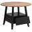 Arnya Round 50-inch Counter Height Dining Table Yukon Oak