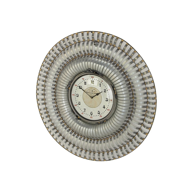Henton Metal Wall Clock