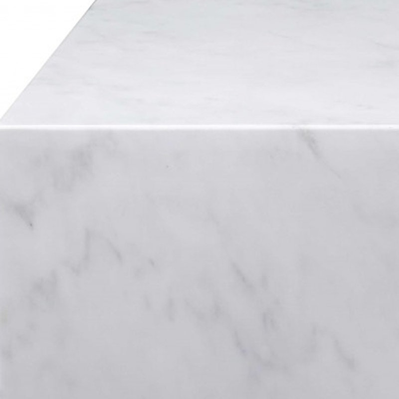 Table basse 35 po, White