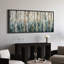 «Blue Birch Tree Forest», impression sur toile encadrée surdimensionnée-111653068-111653067