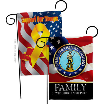 Decorative House Decoration Yard Banner 2-Sided Polyester/Polyester Blend 19 x 13 in. Garden Flag