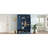 Modern All-in-One Hall Tree with Adjustable Shelves, Classic Arched Farmhouse Storage Bench with Dual Side Cabinets-129768493