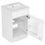 Meuble-lavabo de 20 po avec lavabo, meuble-lavabo avec tablette de porte et tablette réglable-646033311