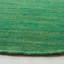 Tapis vert en laine / coton tissé à la main Kilim-575314454