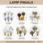Flora Collection 11'' H Empire Lamp Shade
