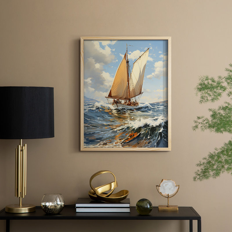 " NAUTICAL Series CCCLVII ", 21" H x 17" W