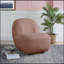 Fauteuil d'appoint pivotant rose