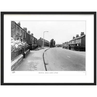 Ryhill, Mill Lane C1960 by Francis Frith - Single Picture Frame Print