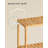 3-Tier  Bamboo Storage Shelf, Multifunctional-210102387