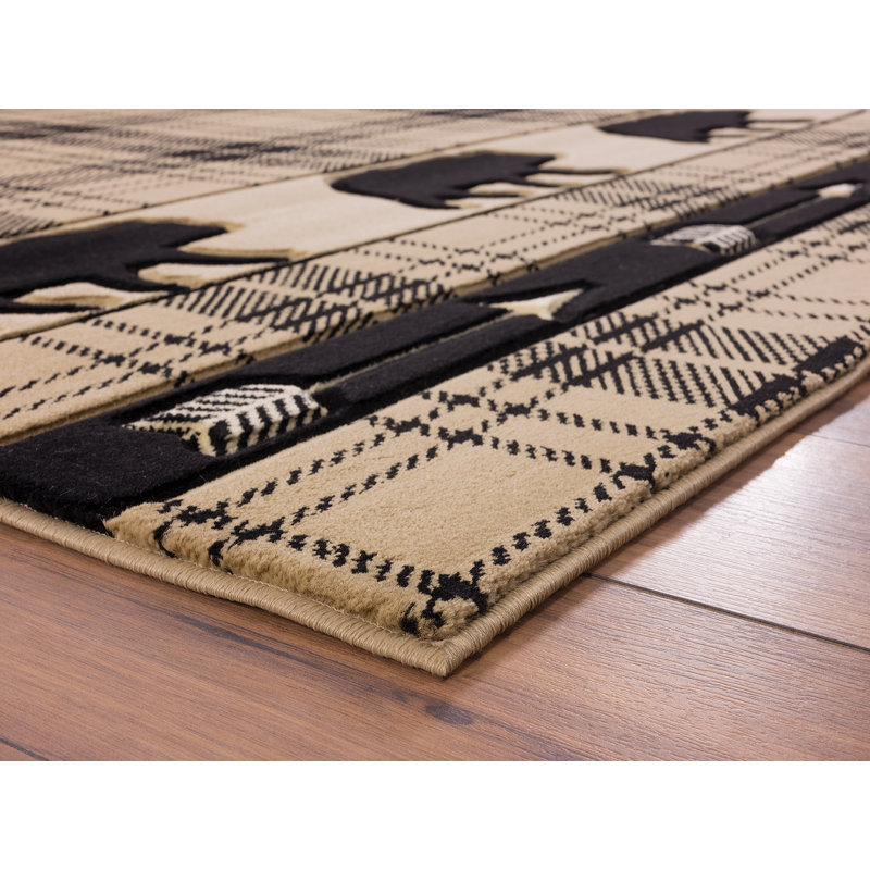 Tapis beige Epp, Tapis de passage : 2 pi 7 po x 7 pi 4 po