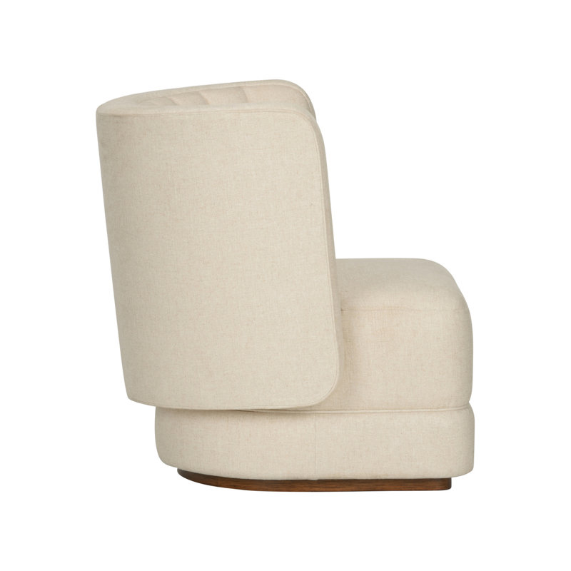 Piano Swivel Barrel Chair