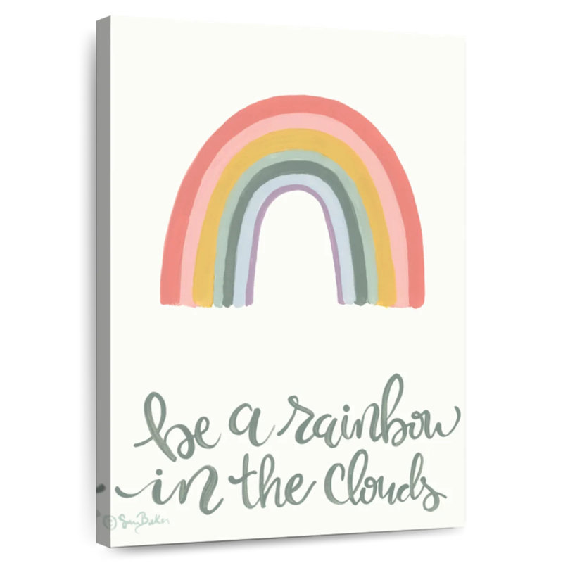 Tergel Rainbow In The Clouds, 30" H x 20" W