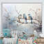 Birds On The Brink II - Bird, art mural encadré-91491334-91491337