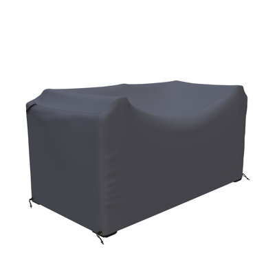 Yentin Straight Wicker Patio Loveseat Cover