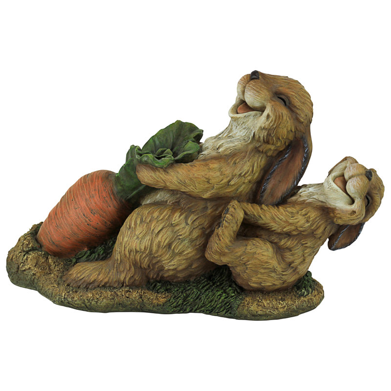 Statue lapin carotte