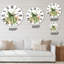 Succulent plante tropicale - horloge murale-60327894