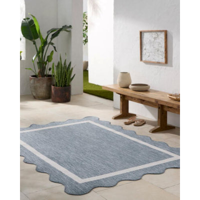 Skiles Gray Outdoor Rug