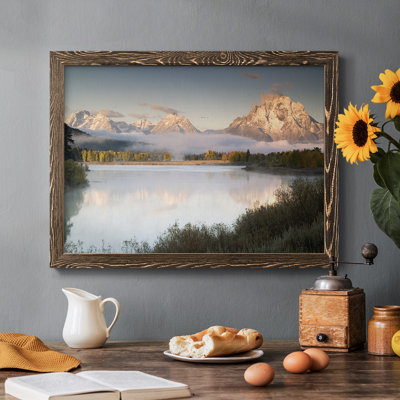 «Snake River Fog», reproduction sur toile