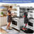 Anti-Fatigue, Non-Slip Abstract Pattern Kitchen Runner-2133936815
