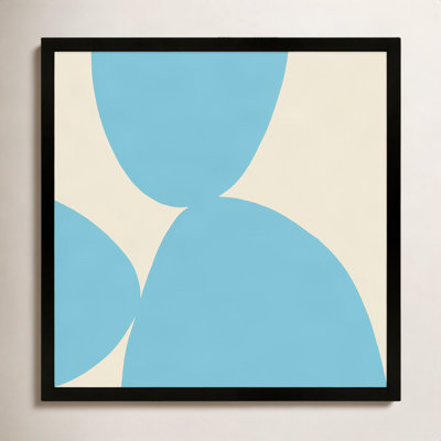 Black Ink "Blue Ink 1" Painting