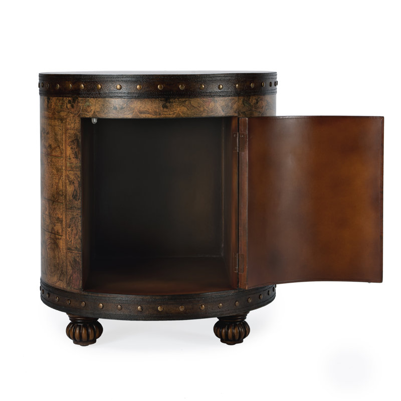 Table de bout avec rangement Paulden