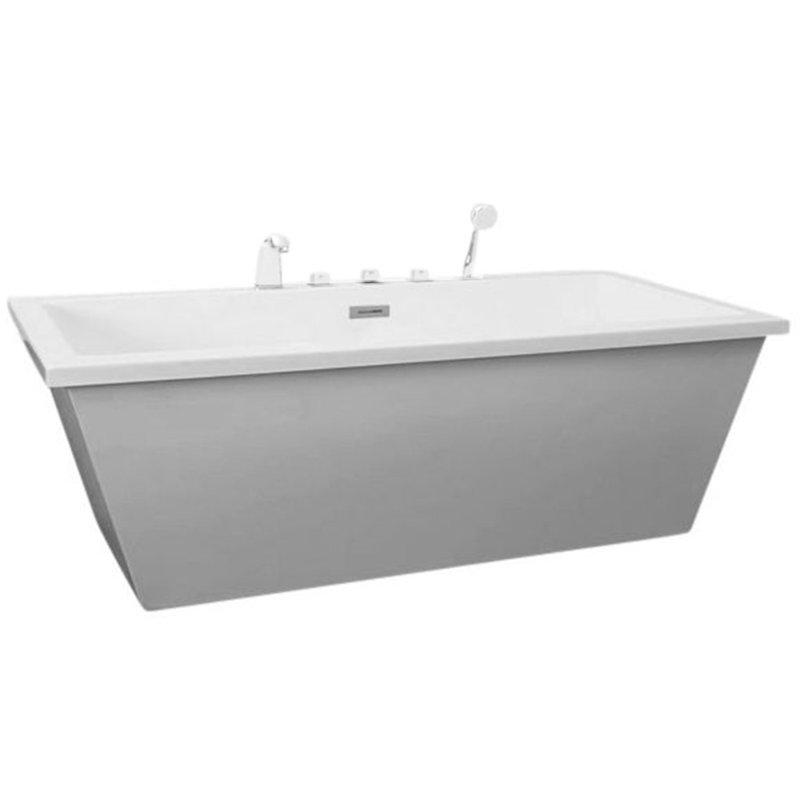 Bailey-II 60'' x 31'' Freestanding Soaking Bathtub