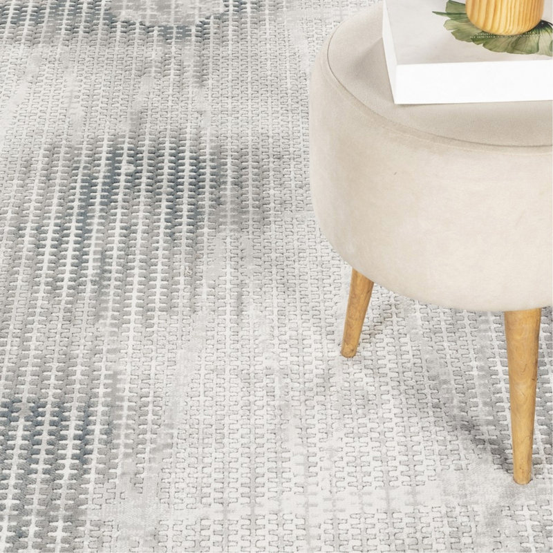 Gray 7 Ft. 10 In. X 10 Ft. 6 In. Area Rug, Rectangle 7'10" x 10'6"