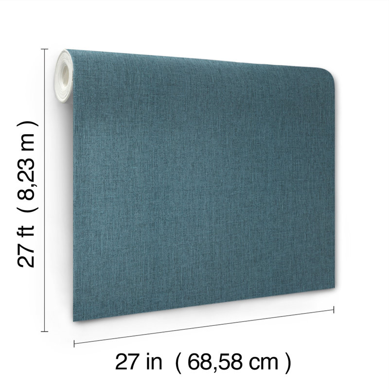 Cromie Texture Wallpaper, Navy Blue