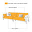 Canapé modulaire en cuir véritable couleur café clair-1576536304-1576536307-1576536308