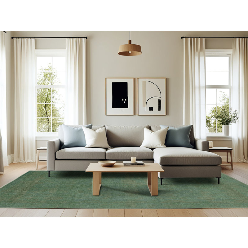 Abstract Indoor Rug, Rectangle 6' x 9'