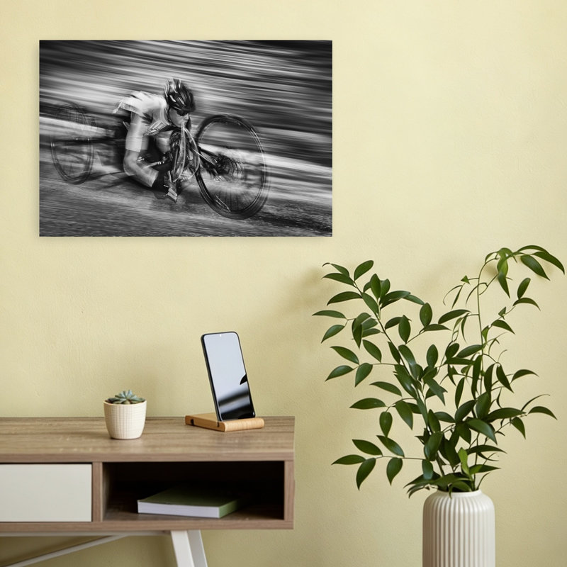 Impression d'art mural contemporain haute vitesse, 12" H x 18" W