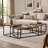 Rosey 3-Piece Coffee Table Set in Mango
