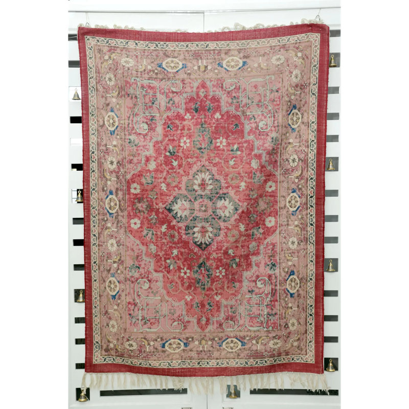 Rectangle 47 cm x 71 cm Geometric Area Rug