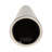 Ceramic Vase With Textured Two-Tone Design-1024032558
