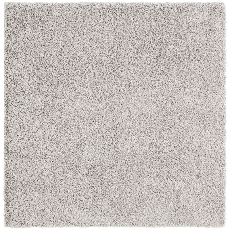 Lodoga Shag Performance Solid Color Rug, Square 6'7"