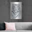Art mural en métal «White Tiger I» par Tim O'Toole-101629251