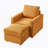 Versatile Comfy Chaise Lounge with Ottoman for Living Room, Enhancing Relaxation-1773425431