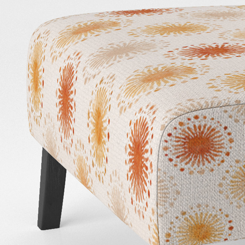 Fauteuil de chambre Abstract, Pantoufle sans accoudoirs
