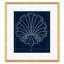 «Blue Figure 7, Blue Shell Study & Blue RCP» par David Phoenix - reproduction de photo encadrée sur papier