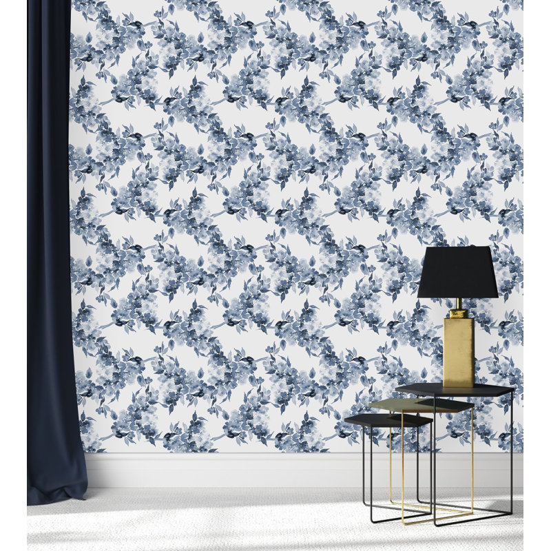 Floral Tile, 2.08' W x 18.75' L