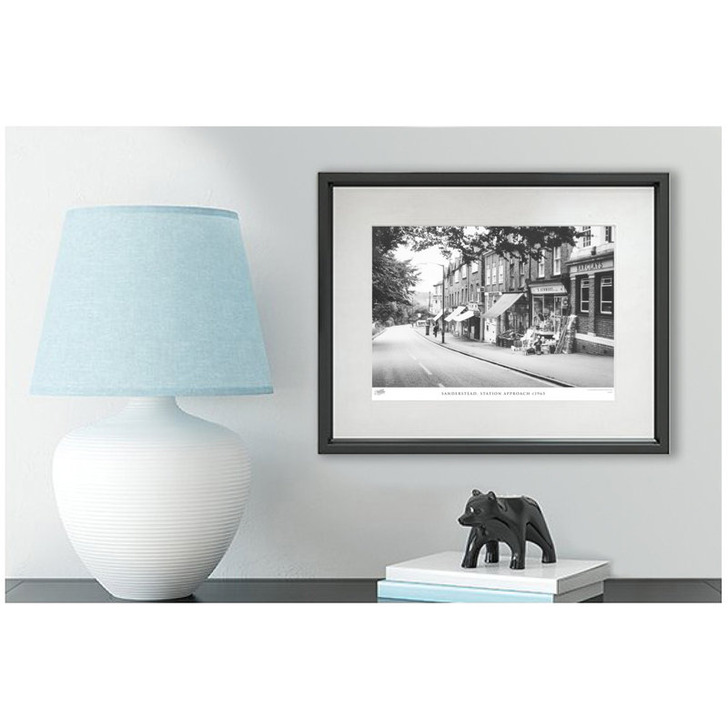 Sanderstead, Station Approach C1965 by Francis Frith - Single Picture Frame Print, 60cm H x 80cm W x 2.3cm D