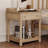 Retro Style Nightstand With Drawer And Open Shelf For Bedroom(Includes Only Nightstand)-1871054813