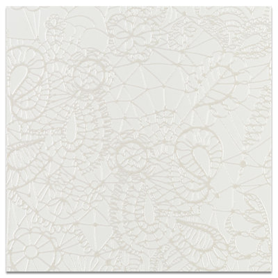 Carreau mural en dentelle 12 x 12 Tilly
