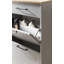 Alapaha Oak Country House / Matt White Shoe Cabinet-613064608