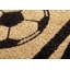 Mix Mats Coconut Home Soccer Doormat