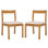 Mayaguana Outdoor Teak Dining Side Chair
